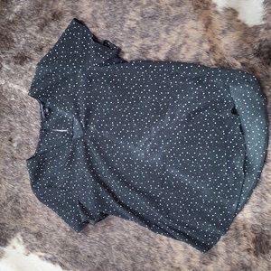 Green blouse